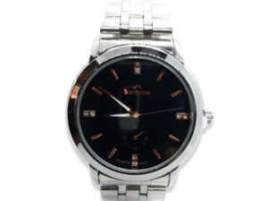 Gents Swiston Silver Quartz Casual Watch