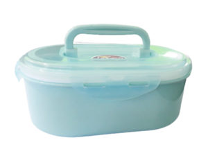 PLASTIC LUNCH BOX WITH DIVIDER (733)