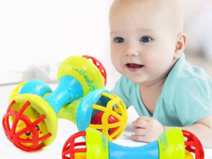 Baby Rattle Toys Set Ball Hand Bell (6318)