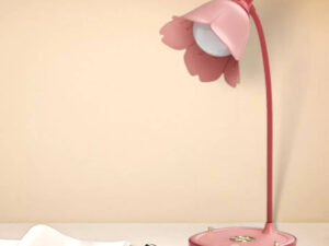 Led Table Light Flower Bird Night Light Desk Lamp Bedroom Lamp Eye Lighting Multi-function Reading Room Lamp (366))