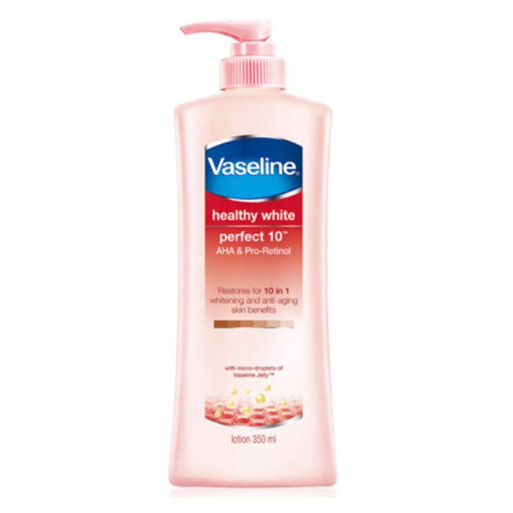 Vaseline Healthy Bright Body Lotion 400ml Shimmer Lk