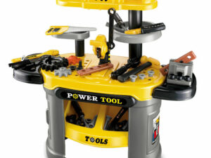 Plastic Tool Stand Game Assemble Work Bench Kids Tool Set Toys