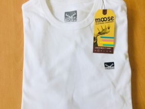 Moose White T shirt (S)