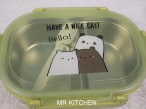 Hello Steel Lunch Box(7703)