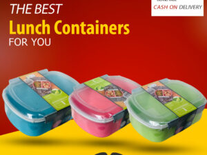 Plastic Lunch Box (8533)