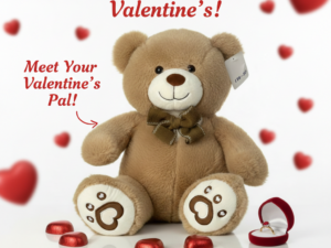 Bear Beige Hearty Paws Plush Soft Toy(178-20)