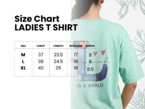 Ladies baggy back print t shirt oversized women tee Sri Lanka