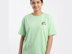 Ladies oversized t shirt trendy casual fashion for women Sri Lanka