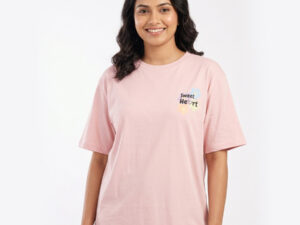 Ladies oversized t shirt trendy casual fashion for women Sri Lanka