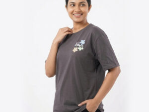 Ladies oversized t shirt trendy casual fashion for women Sri Lanka