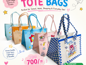 Cute Cartoon Tote Bag